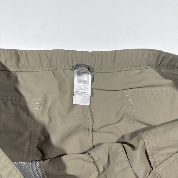 The North Face Pants Mens XL Tan Paramount Pro Convertible Hiking Outdoor Belted - Picture 6 of 14
